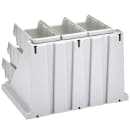 Cambro 9RS9480 Condiment Organizer w/ (9) Bins - Gray thumbnail 3