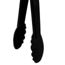 Cambro 9TGS110 9"L Plastic Utility Tongs, Black thumbnail 5
