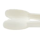 Cambro 9TGS148 9"L Plastic Utility Tongs, White thumbnail 3
