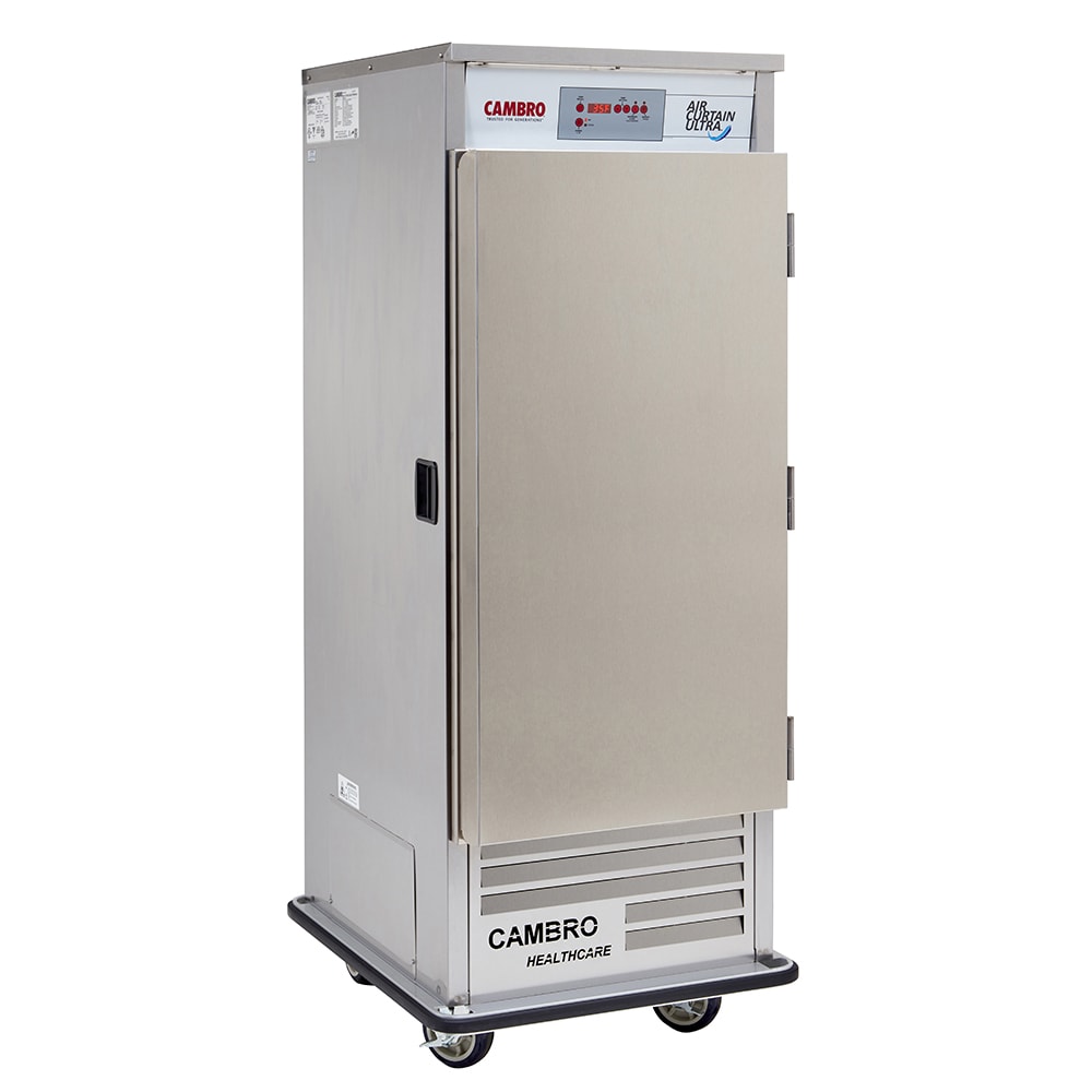 Cambro ACU1826LS000 32" One Section Air Curtain Refrigerator w/ Left Hinge Sliding Door, 120v