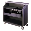 Cambro BAR540DS671 54" Cambar® Portable Bar - 100 lb Ice Sink, Speed Rail, Granite Gray/Slate Gray thumbnail 2