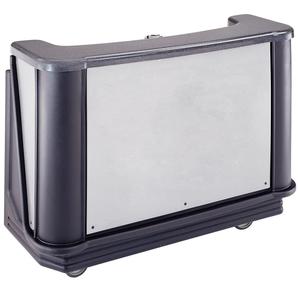 Cambro BAR650DSPM770 67 1/2" Portable Bar - Post-Mix Drink System, 80 lb Ice Sink, Chicago