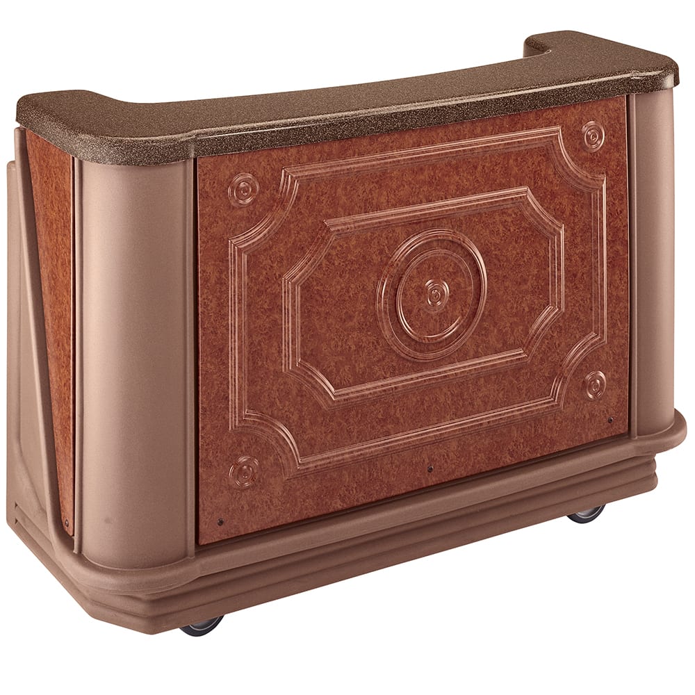 Cambro BAR650DSPMT668 67 1/2" Portable Bar - Post-Mix Drink System, CO2, Sedona