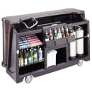 Cambro BAR730DSDX669 77 5/8" Cambar Portable Bar - Cold Plate, 80 lb Ice Sink, CO2, Carmel thumbnail 2