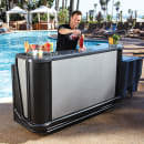 Cambro BAR730DSDX770 77 5/8" Cambar Portable Bar - Cold Plate, 80 lb Ice Sink, CO2, Chicago thumbnail 3