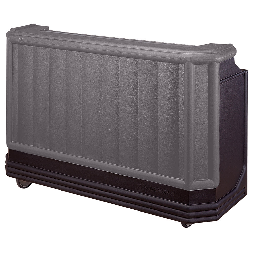 Cambro BAR730PMT420 72 3/4" Portable Bar - Post-Mix Drink System, CO2, Black/Granite Gray 110v
