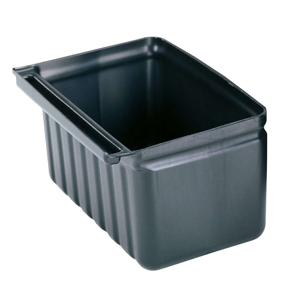 Cambro BC331KDSH110 2 1/2 gal Silverware Holder - KD Service Cart, Black