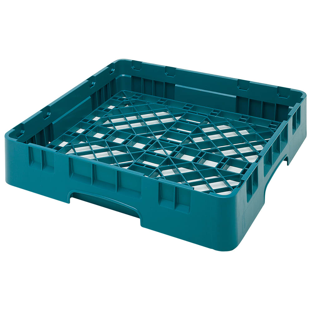 Cambro BR258414 Camrack Base Rack - Full Size, 1 Compartment, 4"H, Teal