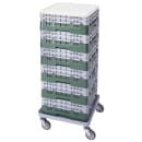 Cambro BR578119 Camrack Base Rack - (2)Extenders, 1 Compartment, 7 1/4"H, Sherwood Green thumbnail 2
