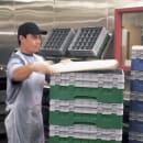 Cambro BR578119 Camrack Base Rack - (2)Extenders, 1 Compartment, 7 1/4"H, Sherwood Green thumbnail 4