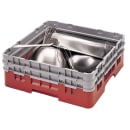 Cambro BR578163 Camrack Base Rack - (2)Extenders, 1 Compartment, 7 1/4"H, Red thumbnail 2
