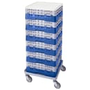 Cambro BR578168 Camrack Base Rack - (2)Extenders, 1 Compartment, 7 1/4"H, Blue thumbnail 2