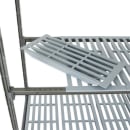 Cambro CBA184264VS4580 42" NSF 4-Tier Polymer Shelf Kit - Camshelving® Basics Plus, 18"W, 64"H thumbnail 7