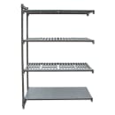 Cambro CBA214264VS4580 42" NSF 4-Tier Polymer Shelf Kit - Camshelving® Basics Plus, 21"W, 64"H thumbnail 2