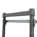 Cambro CBA214272VS4580 42" NSF 4-Tier Polymer Shelf Kit - Camshelving® Basics Plus, 21"W, 72"H thumbnail 9