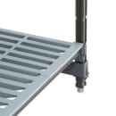 Cambro CBA216064V4580 60" NSF 4-Tier Polymer Shelf Kit - Camshelving® Basics Plus, 21"W, 64"H thumbnail 10