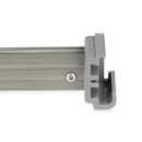 Cambro CBTR542PK580 54" Camshelving® Basics Traverse, Brushed Graphite thumbnail 5