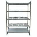 Cambro CBU183084VS5580 30" NSF 5-Tier Polymer Shelf Kit - Camshelving® Basics Plus, 18"W, 84"H thumbnail 2