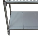 Cambro CBU184264VS4580 42" NSF 4-Tier Polymer Shelf Kit - Camshelving® Basics Plus, 18"W, 64"H thumbnail 6