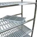Cambro CBU184284VS5580 42" NSF 5-Tier Polymer Shelf Kit - Camshelving® Basics Plus, 18"W, 84"H thumbnail 5