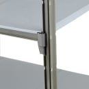 Cambro CBU184884S5580 48" NSF 5-Tier Polymer Shelf Kit - Camshelving® Basics Plus, 18"W, 84"H thumbnail 5