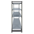 Cambro CBU185464S4580 54" NSF 4-Tier Polymer Shelf Kit - Camshelving® Basics Plus, 18"W, 64"H thumbnail 4