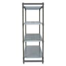 Cambro CBU185484VS4580 54" NSF 4-Tier Polymer Shelf Kit - Camshelving® Basics Plus, 18"W, 84"H thumbnail 4