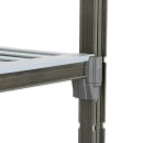 Cambro CBU213684VS5580 36" NSF 5-Tier Polymer Shelf Kit - Camshelving® Basics Plus, 21"W, 84"H thumbnail 6