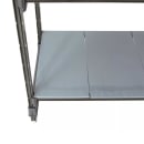 Cambro CBU243064S4580 30" NSF 4-Tier Polymer Shelf Kit - Camshelving® Basics Plus, 24"W, 64"H thumbnail 7