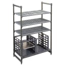 Cambro CBUPR1826S6580 20 1/2" 6 Sheet Pan Rack w/ 3" Bottom Load Slides thumbnail 3