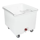 Cambro CC32148 Camcrisper Mobile Vegetable Crisper - 32 Gallon Capacity, White thumbnail 2