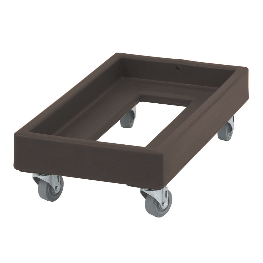 Cambro CD1327131 Camdolly® for Milk Crates w/ 300 lb Capacity, Dark Brown