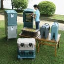 Cambro CD160401 Camdolly® for Camtainers® w/ 300 lb Capacity, Slate Blue thumbnail 2