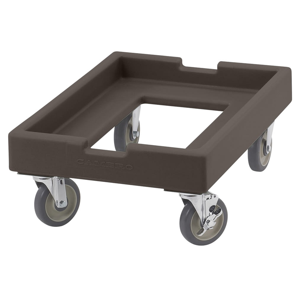 Cambro CD1826PDB131 Camdolly® for Pizza Dough Boxes w/ 300 lb Capacity, Dark Brown