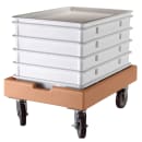 Cambro CD1826PDB157 Camdolly® for Pizza Dough Boxes w/ 300 lb Capacity, Coffee Beige thumbnail 2