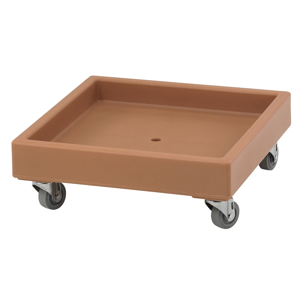 Cambro CD2020157 Camdolly® for Camracks® Dish Racks w/ 300 lb Capacity, Coffee Beige