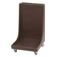 Cambro CD2020H157 Camdolly® for Camracks® Dish Racks w/ 350 lb Capacity, Coffee Beige thumbnail 2