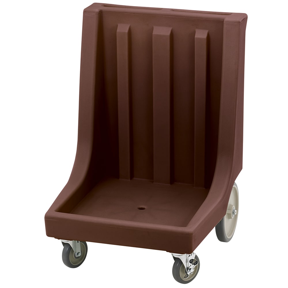 Cambro CD2020HB131 Camdolly® for Camracks® Dish Racks w/ 350 lb Capacity, Dark Brown
