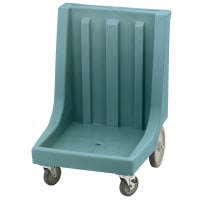 Cambro CD2020HB131 Camdolly® for Camracks® Dish Racks w/ 350 lb Capacity, Dark Brown thumbnail 2