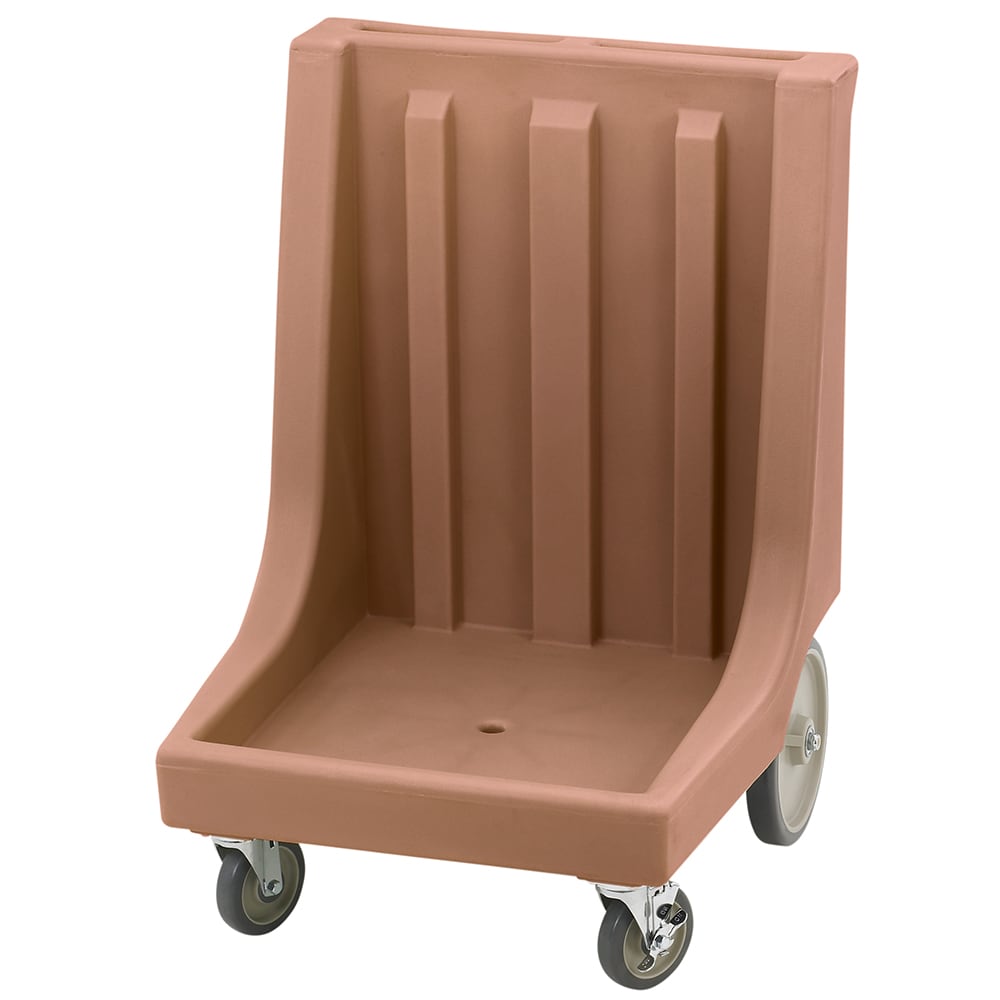 Cambro CD2020HB157 Camdolly® for Camracks® Dish Racks w/ 350 lb Capacity, Coffee Beige