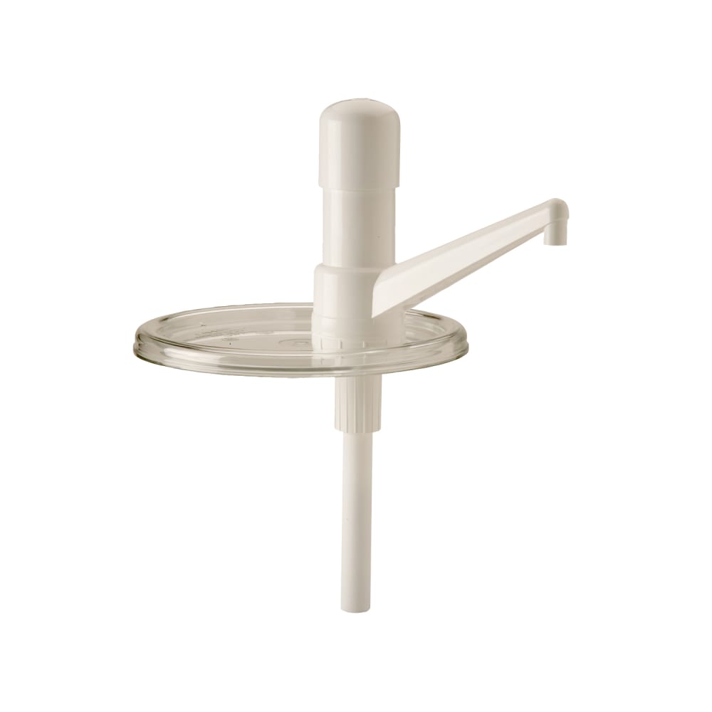 Cambro CFPFRC10135 ColdFest Cover and Pump Kit - Fixed Nozzle, 1 oz Condiment Portions, Clear