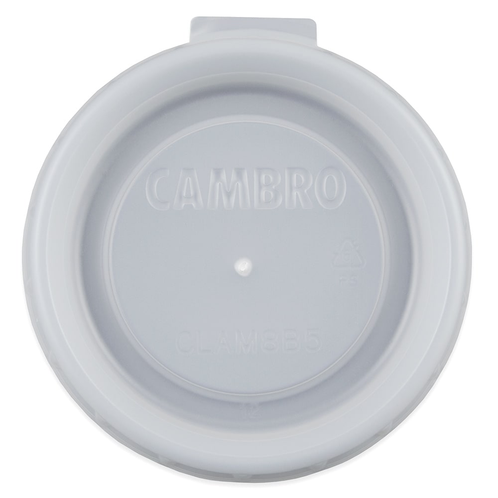 Cambro CLAM8B5190 Disposable Tumbler Lid for Model #HT16CW & #LT16