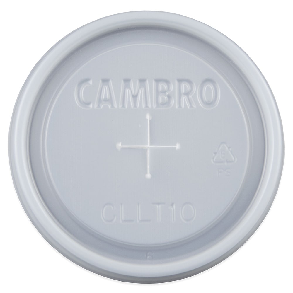 Cambro CLLT10190 Laguna Tumbler Disposable Lids - (LT10)