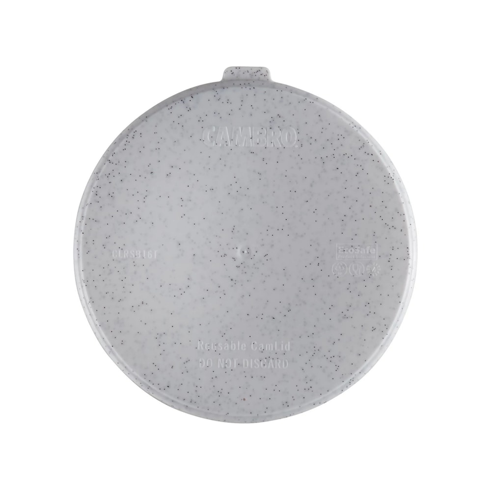 Cambro CLRSB16148 Reusable CamLid® for 16 oz Shoreline & Harbor Bowls - White