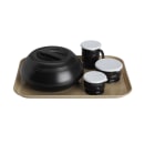 Cambro CLRSB16148 Reusable CamLid® for 16 oz Shoreline & Harbor Bowls - White thumbnail 4