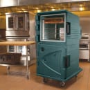 Cambro CMBH1826TSF192 Camtherm® Hot Cart - Thermometer, Granite Green, 110v thumbnail 2