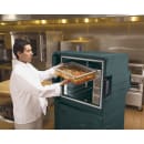 Cambro CMBH1826TSF192 Camtherm® Hot Cart - Thermometer, Granite Green, 110v thumbnail 3
