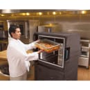 Cambro CMBH1826TSF194 Camtherm® Hot Cart - Thermometer, Granite Sand, 110v thumbnail 2