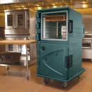 Cambro CMBHC1826TBF192 Camtherm® Hot/Cold Cart - Thermometer, Granite Green, 110v thumbnail 2
