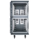 Cambro CMBHC1826TSF191 Camtherm Hot/Cold Cart - Thermometer, 6" Casters, Granite Gray 125v thumbnail 3